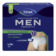 Tena Men Maxi férfi inkontinencia nadrág (L/XL) - 10 db gyógyászati segédeszköz
