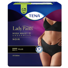 Tena Silhouette Plus női Inkontinencia-fehérnemű magasított derékrésszel - L 10db - fekete gyógyászati segédeszköz
