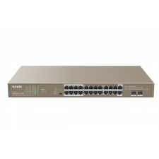 Tenda 24 portos Ethernet Switch (TEG1126P-24-410W) (TEG1126P-24-410W) hub és switch