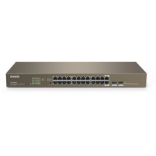 Tenda TEG1024F 24-Port Gigabit Unmanaged Switch with 2 SFP Slots hub és switch