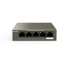 Tenda TEG1105P-4-63W 5port GbE LAN PoE (58W) switch hub és switch