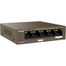 Tenda TEG1105PD 5port GbE LAN PoE (15,4W) switch hub és switch
