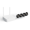 Tenda wifi csőkamera szett – K4W-3TC (4x 3MP, H265, mikr., IR30m +FullColor, SD, 1x NVR 4csat, USB, RJ45)