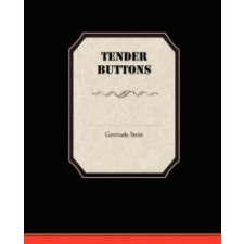  Tender Buttons – Gertrude Stein idegen nyelvű könyv