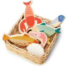 Tender Leaf Seafood Basket Hal és tengeri herkentyű szett konyhakészlet