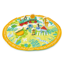 Tender Leaf Toys 8360 szafari park állatokkal játszószőnyeggel kreatív és készségfejlesztő