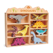 Tender Leaf Toys - Dinoszaurusz készlet - polccal játékfigura