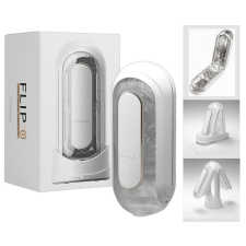 Tenga Flip Zero - vibrációs maszturbátor (fehér) maszturbátor
