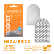 Tenga Pocket Stroker Hexa-Brick maszturbátor egyéb erotikus kiegészítők férfiaknak