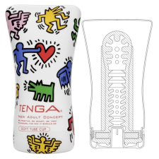 Tenga TENGA Keith Haring - Soft Tube művagina