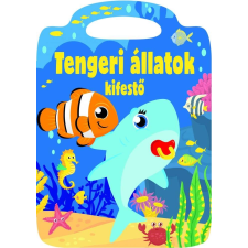 Tengeri állatok kifestő gyermek- és ifjúsági könyv