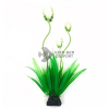 Tengerifű akváriumi műnövény zöld-fehér terméssel 20 cm