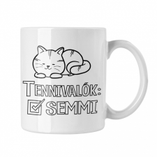  Tennivalók: SEMMI - Fehér Bögre bögrék, csészék