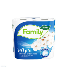 TENTO Egészségügyi papír Tento Family White 4 tekercses 2 rétegű higiéniai papíráru
