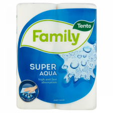  Tento Family Super Aqua papírtörlő 2 rétegű 2 tekercs papírárú, csomagoló és tárolóeszköz