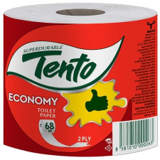 TENTO Toalettpapír, 2 rétegű, 36 tekercses, TENTO "Economy", natúr takarító és háztartási eszköz