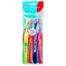 Tepe Extra Soft gyermek fogkefe, 4 db fogkefe