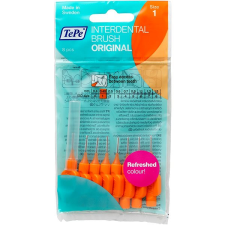 Tepe fogköztisztító kefék 0,45 mm Normal-narancs 8db fogkefe