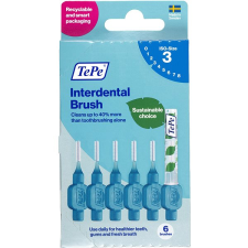 Tepe MK Original 0,6 mm-es kék 6 db fogápoló eszköz