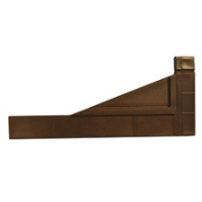  - Térelválasztó panelhez összekötő elem: sarokrögzítő Perfix (2 darab) barna kerti bútor