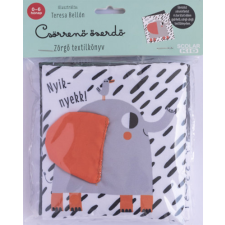 Teresa Bellón - Csörrenő őserdő - Zörgő textilkönyv gyermek- és ifjúsági könyv