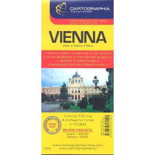 Térkép Bécs  - Vienna térkép 1:17000 € irodalom