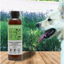 Természetes élőflórás probiotikum kutyáknak 250 ml, Greenman vitamin, táplálékkiegészítő kutyáknak