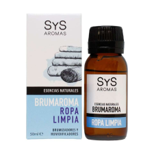 Természetes esszencia Brumaroma aromaterápiás diffúzor / párásító, Clean Clothes 50 ml illóolaj