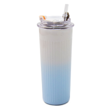  Termosz pohár szívószállal, 500ml termosz