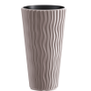 TERRACOTTA SANDY SLIM KASPÓ +BETÉT 35CM MOKKA MŰANYAG