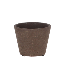 Terrakotta virágcserép, sötétbarna, 9 cm átmérőjű kerti tárolás