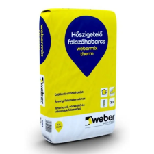 Terranova Weber 765 kps hőszigetelő falazóhabarcs  50 l glett, gipsz, csemperagasztó, por