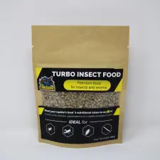  TerraSaurus Turbo insect food | teljes értékű rovar és lárva táp - 100 g kisállatfelszerelés