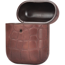 TerraTec AirPods Case AirBox Stone Pattern Dark Brown (306846) fülhallgató, fejhallgató tok