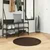  Területszőnyegek Kerek HUARTE Barna Ø 80 CM
