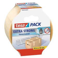 Tesa Csomagolószalag, 50 mm x 66 m, TESA "Extra Strong", átlátszó ragasztószalag