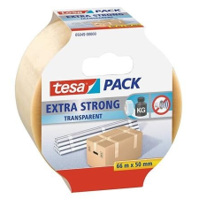 Tesa Csomagolószalag, 50 mm x 66 m, TESA &quot;Extra Strong&quot;, átlátszó papírárú, csomagoló és tárolóeszköz