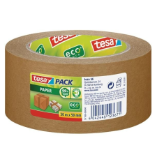 Tesa Csomagolószalag, papír, 50 mm x 50 m, TESA "tesapack®" barna papírárú, csomagoló és tárolóeszköz