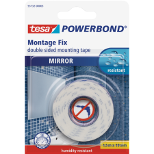Tesa POWERBOND KÉTOLDALAS TÜKÖRRAGASZTÓ SZALAG 1,5M ragasztószalag és takarófólia