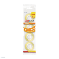 Tesa Ragasztószalag 15mm x 33m Tesa film Standard Irodai, átlátszó, 4 db-os ragasztószalag