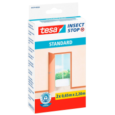 Tesa Standard szúnyogháló ajtóra tépőzáras fehér 2 x 65 cm x 220 cm szúnyogháló