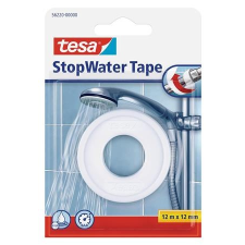 Tesa Tömítőszalag, csöpögésre, 12 mm x 12 m, , "StopWater Tape", fehér purhab, tömítő, tapasz