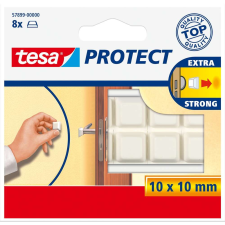 Tesa Védőütköző 10x10mm 8 db/csomag, tesa fehér bababiztonság