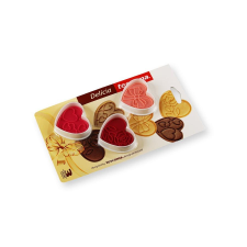 Tescoma 3 részes szív alakú mintás fondant kiszúró Tescoma Delicia sütés és főzés