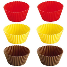 Tescoma DELÍCIA Szilikon kosárkák 5 cm, 6 db (8595028439472) sütés és főzés