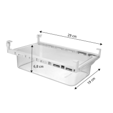 Tescoma FlexiSPACE Univerzális fiók 290 x 190 mm, mély beépíthető gépek kiegészítői