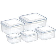 Tescoma FRESHBOX 5 db, négyzet alakú papírárú, csomagoló és tárolóeszköz