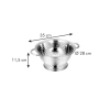 Tescoma GrandCHEF Szűrőedény talpazattal ¤ 28 cm