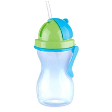 Tescoma gyermek kulacs szívószállal BAMBINI 300ml, rózsaszín cumisüveg