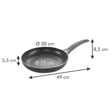 Tescoma MANICO ROSSO Serpenyő ø 30 cm edény